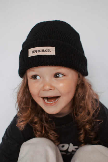 BEANIE HAT - BLACK