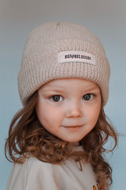 BEANIE HAT - BEIGE